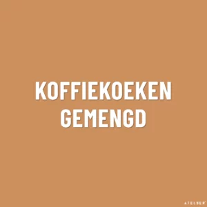 Koffiekoeken gemengd