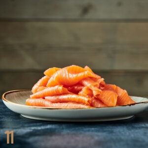 Gerookte Zalm zonder ajuin