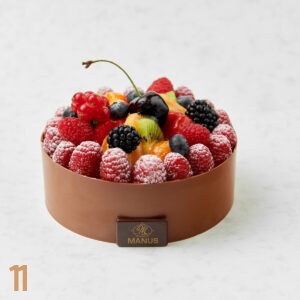 Biscuit met Chocoladerand