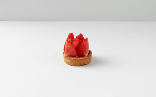 Mini Aardbeientaartje